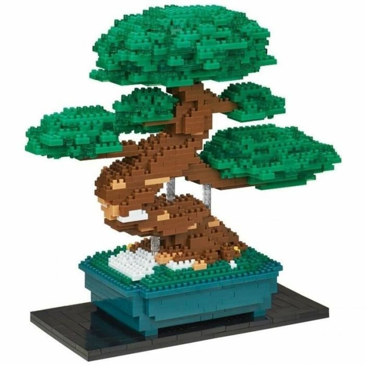 Set de Construcție Nanoblock Bonsai Pine Deluxe Edition NB-039 - Jucarii si jocuri