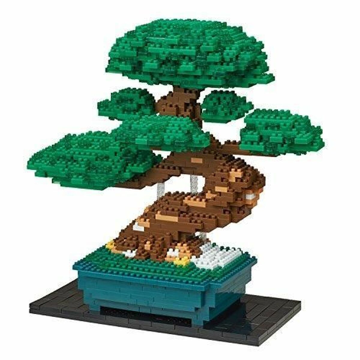 Set de Construcție Nanoblock Bonsai Pine Deluxe Edition NB-039 - Jucarii si jocuri