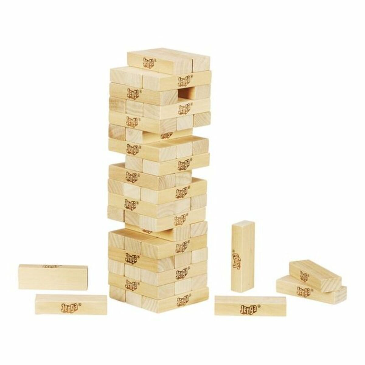Jenga Hasbro A2120EU4 - Jucarii si jocuri, Jocuri și accesorii