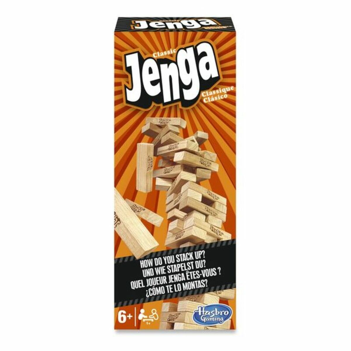 Jenga Hasbro A2120EU4 - Jucarii si jocuri, Jocuri și accesorii