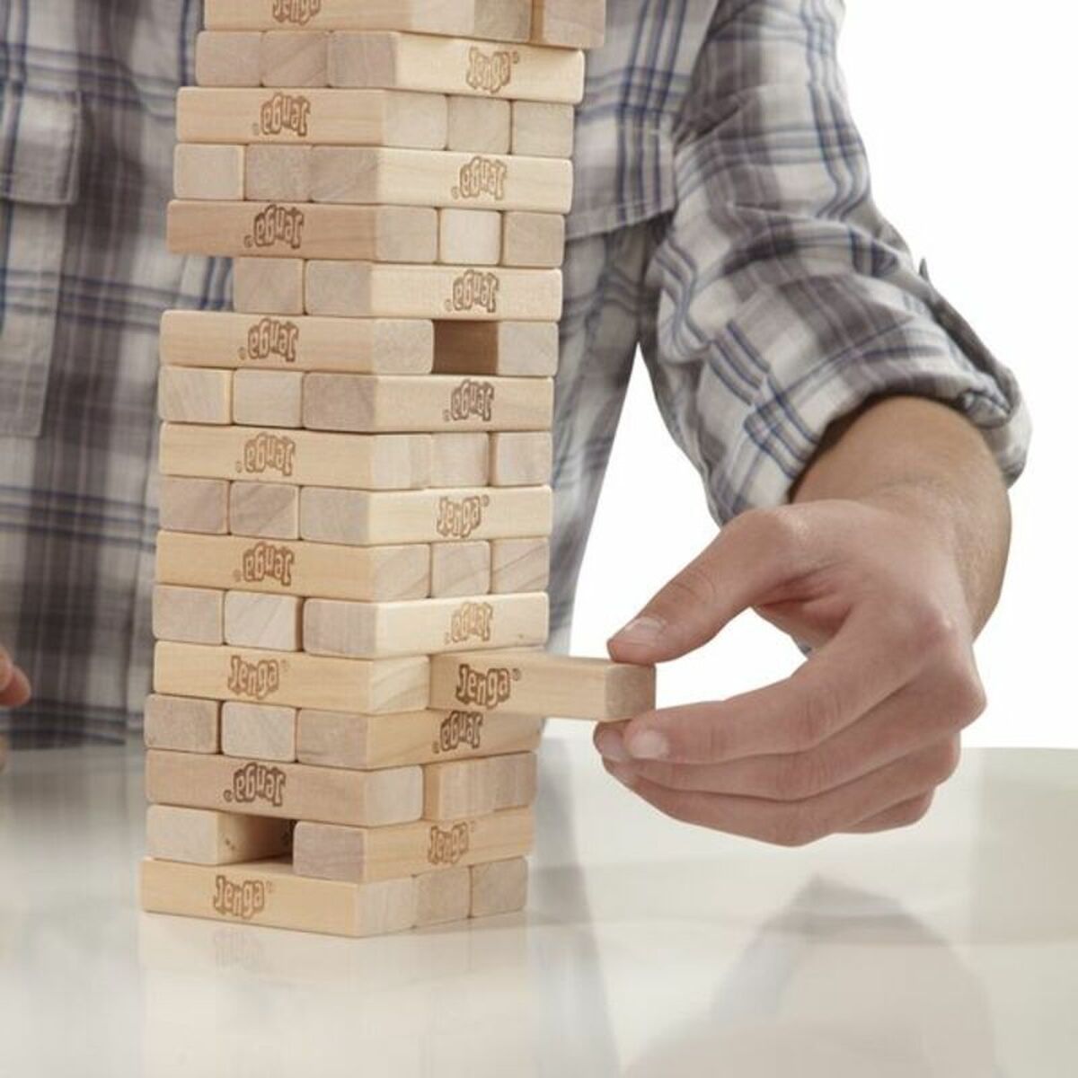 Jenga Hasbro A2120EU4 - Jucarii si jocuri, Jocuri și accesorii
