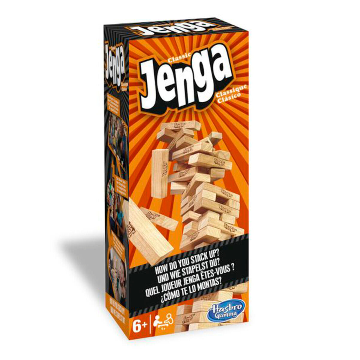Jenga Hasbro A2120EU4 - Jucarii si jocuri, Jocuri și accesorii