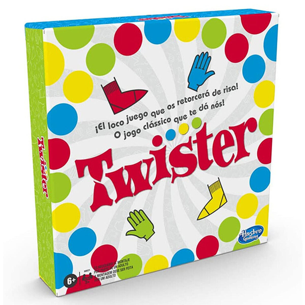 Joc de Masă Twister Hasbro 98831B09 - Jucarii si jocuri, Jocuri și accesorii