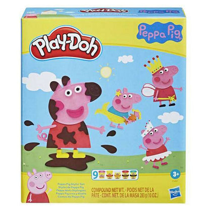 Joc de Plastilină Play-Doh Hasbro Peppa Pig Stylin Set - Jucarii si jocuri, Activități creative