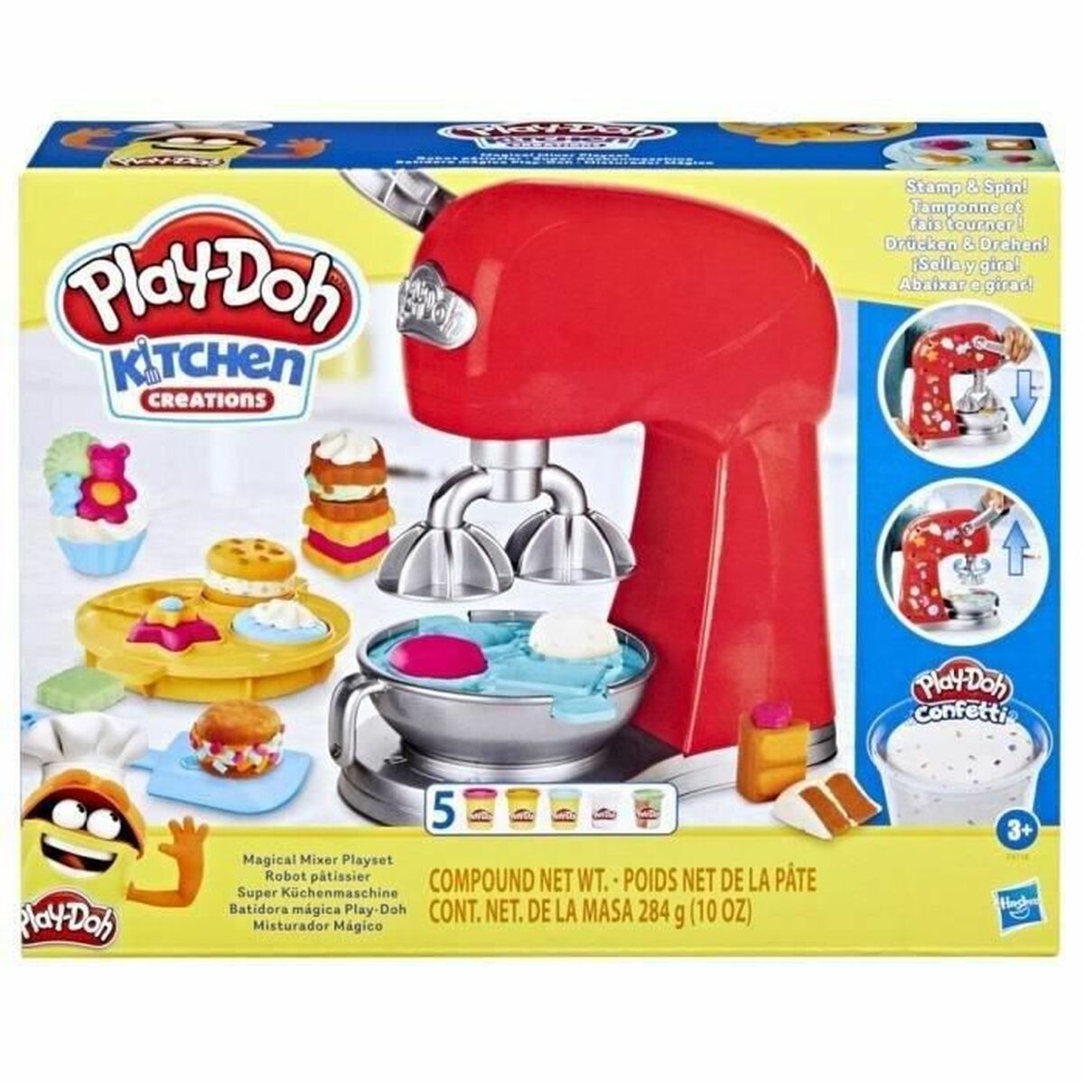 Joc de Plastilină Play-Doh F47185L0 Multicolor - Jucarii si jocuri, Activități creative