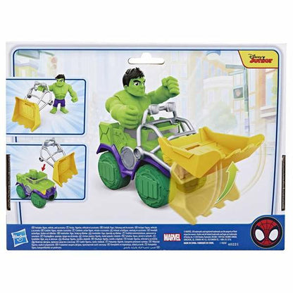 Playset Hasbro Spidey Amazing Friends Hulk Verde - Jucarii si jocuri, Activități creative