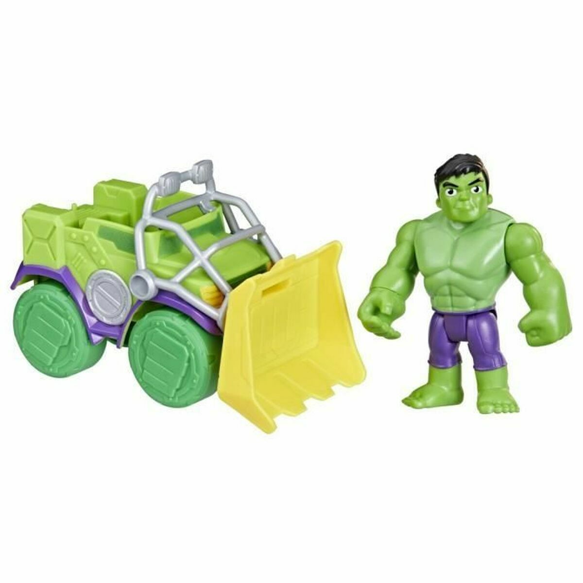 Playset Hasbro Spidey Amazing Friends Hulk Verde - Jucarii si jocuri, Activități creative