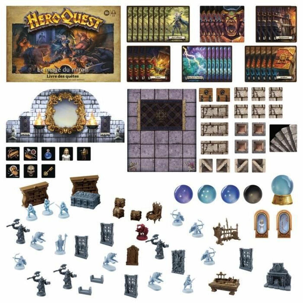 Joc de Masă Hasbro Hero Quest - Jucarii si jocuri, Jocuri și accesorii