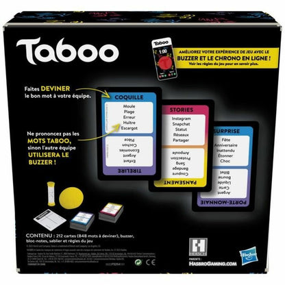 Joc deîntrebări și răspunsuri Hasbro Taboo - Jucarii si jocuri, Jocuri și accesorii
