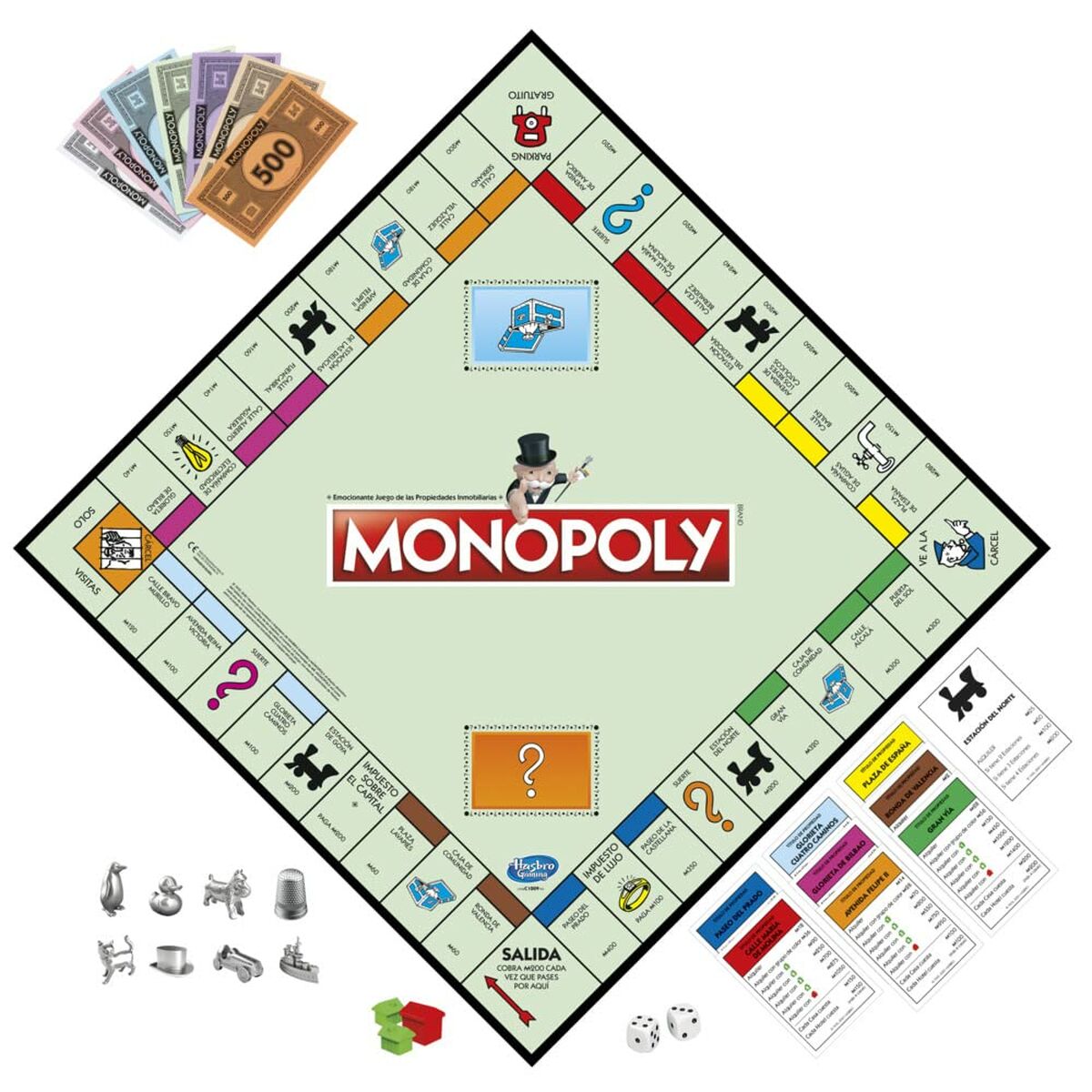 Joc de Masă Hasbro Monopoly Clasico Madrid ES - Jucarii si jocuri, Jocuri și accesorii