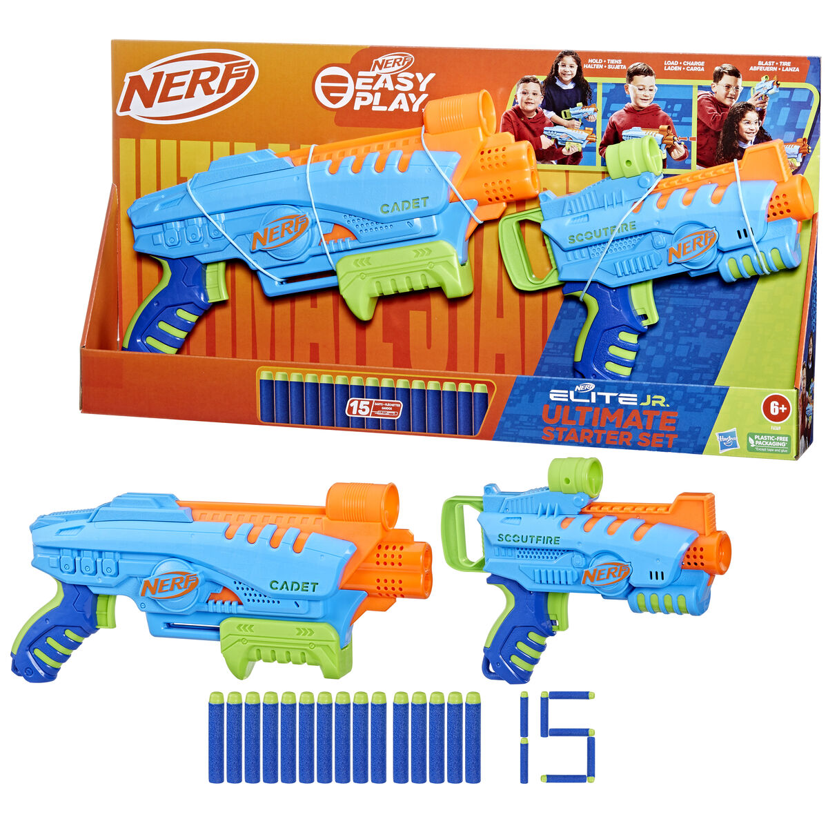 Set 2 Pistoale cu Săgeți Nerf Ultimate Starter Set - Jucarii si jocuri, În aer liber și sport