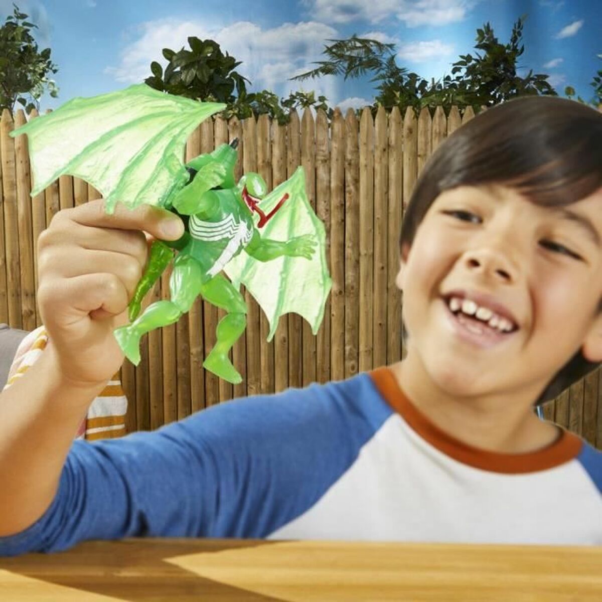 Playset Hasbro Green Symbiote Hydro-Wings 10 cm - Jucarii si jocuri, Păpuși și figurine