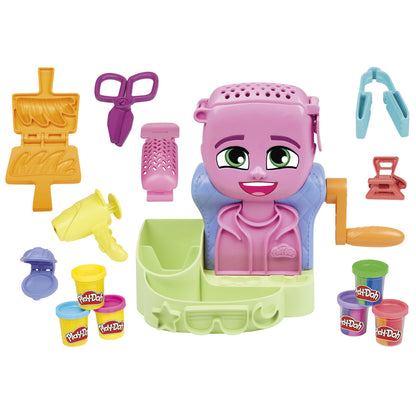 Joc de Plastilină Hasbro Playdoh Accesorii 6 Vase Coafură - Jucarii si jocuri, Activități creative