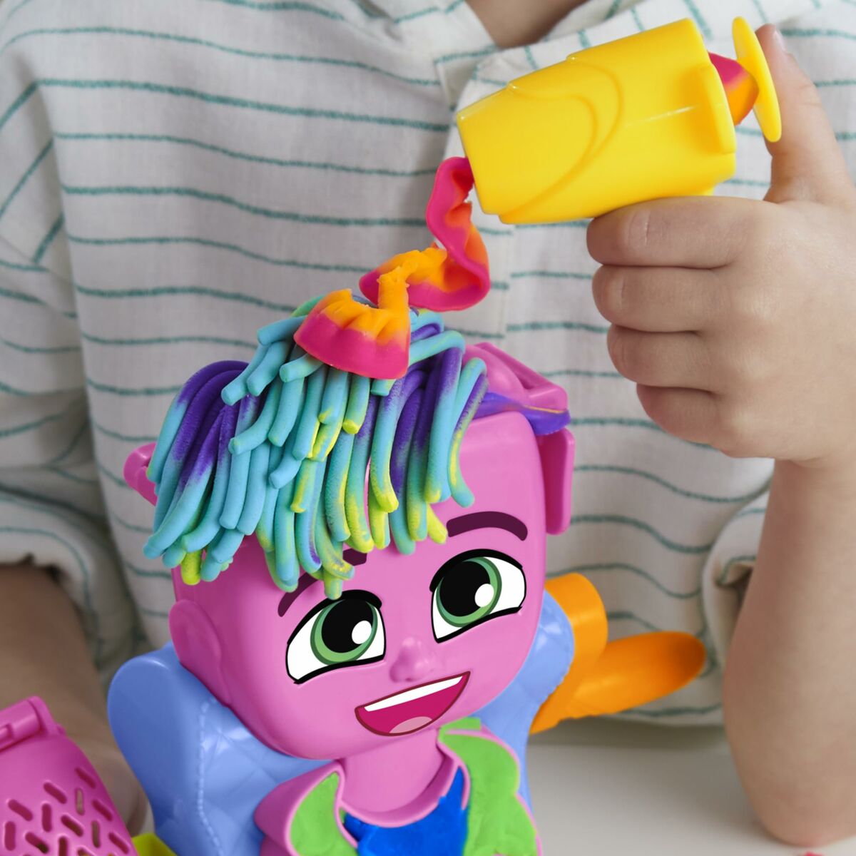 Joc de Plastilină Hasbro Playdoh Accesorii 6 Vase Coafură - Jucarii si jocuri, Activități creative