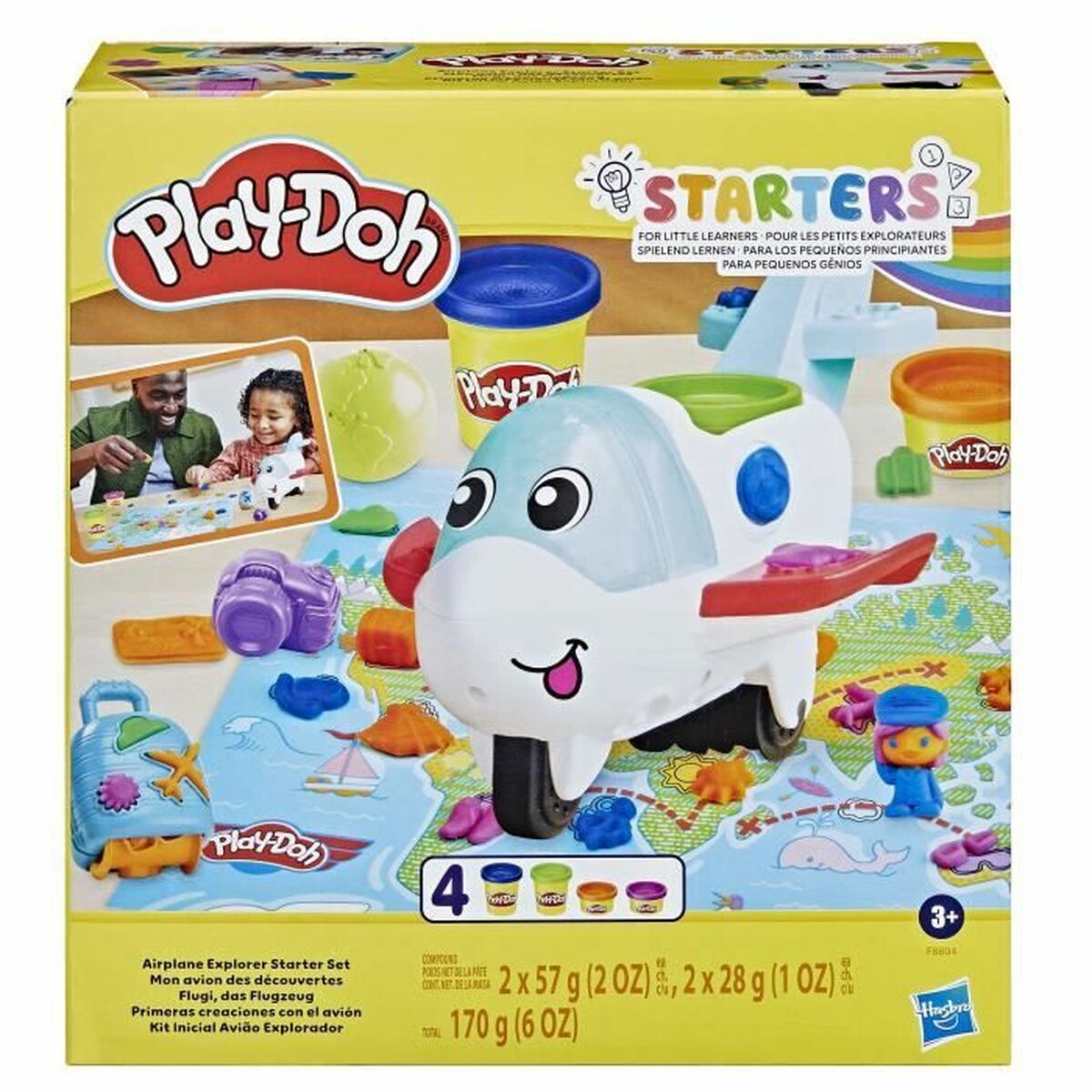Joc de Plastilină Play-Doh Airplane Explorer Starter Playset - Jucarii si jocuri, Activități creative
