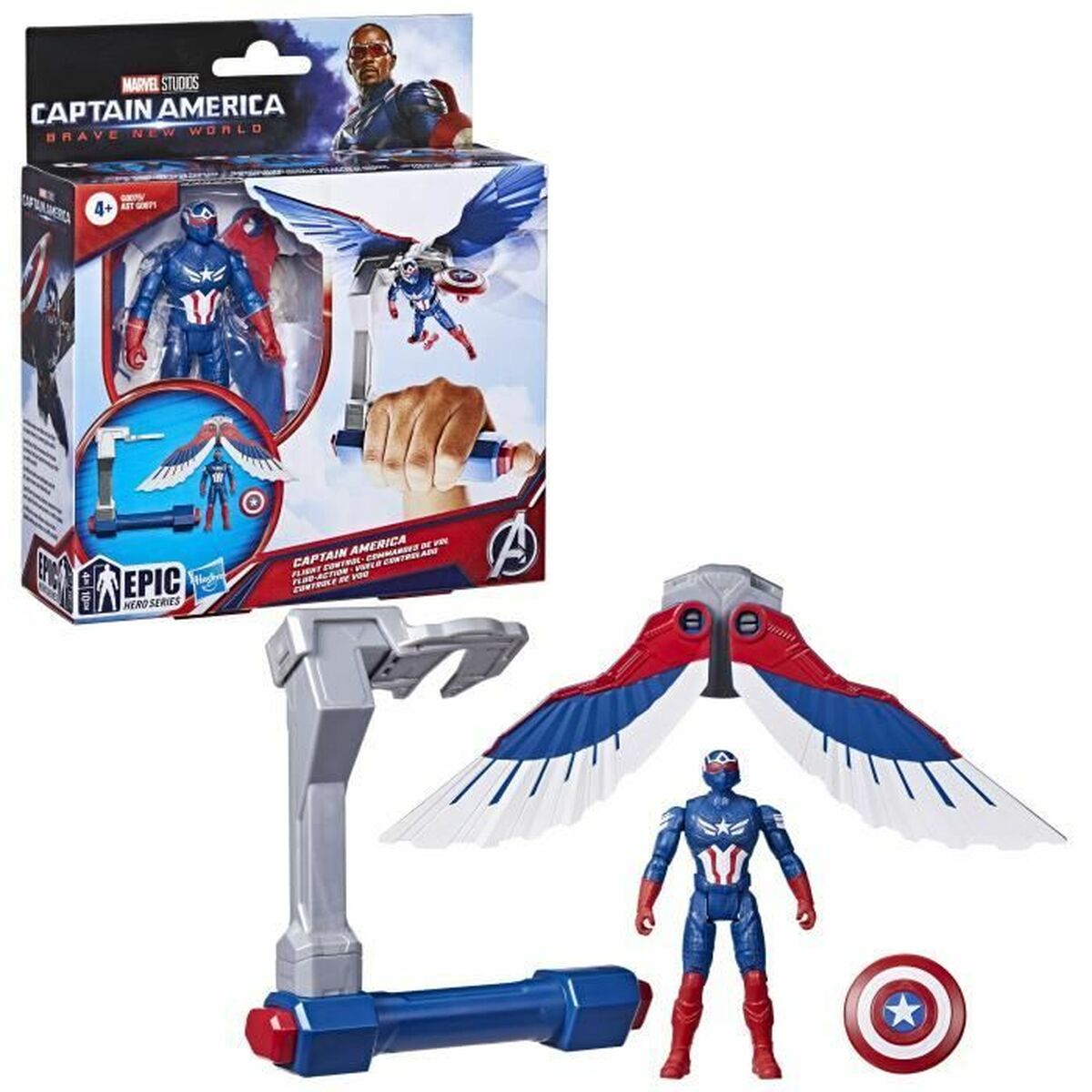 Figura îmbinată Hasbro Capitán América: Un mundo feliz - Jucarii si jocuri, Păpuși și figurine