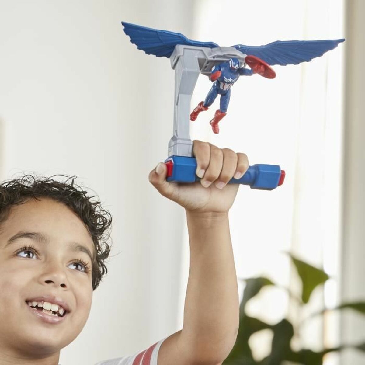 Figura îmbinată Hasbro Capitán América: Un mundo feliz - Jucarii si jocuri, Păpuși și figurine