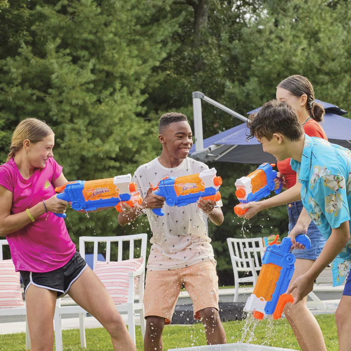 Pistol cu Apă Hasbro Nerf Super Soaker Soa Flip 21,5 x 45 cm - Jucarii si jocuri, În aer liber și sport