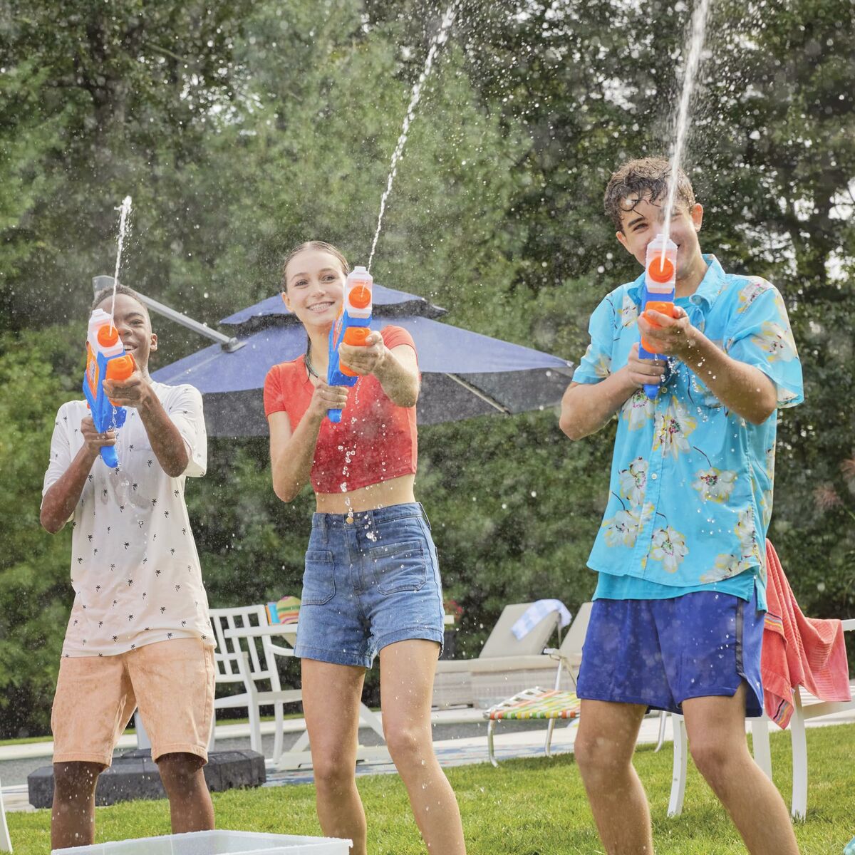 Pistol cu Apă Hasbro Nerf Super Soaker Soa Flip 21,5 x 45 cm - Jucarii si jocuri, În aer liber și sport