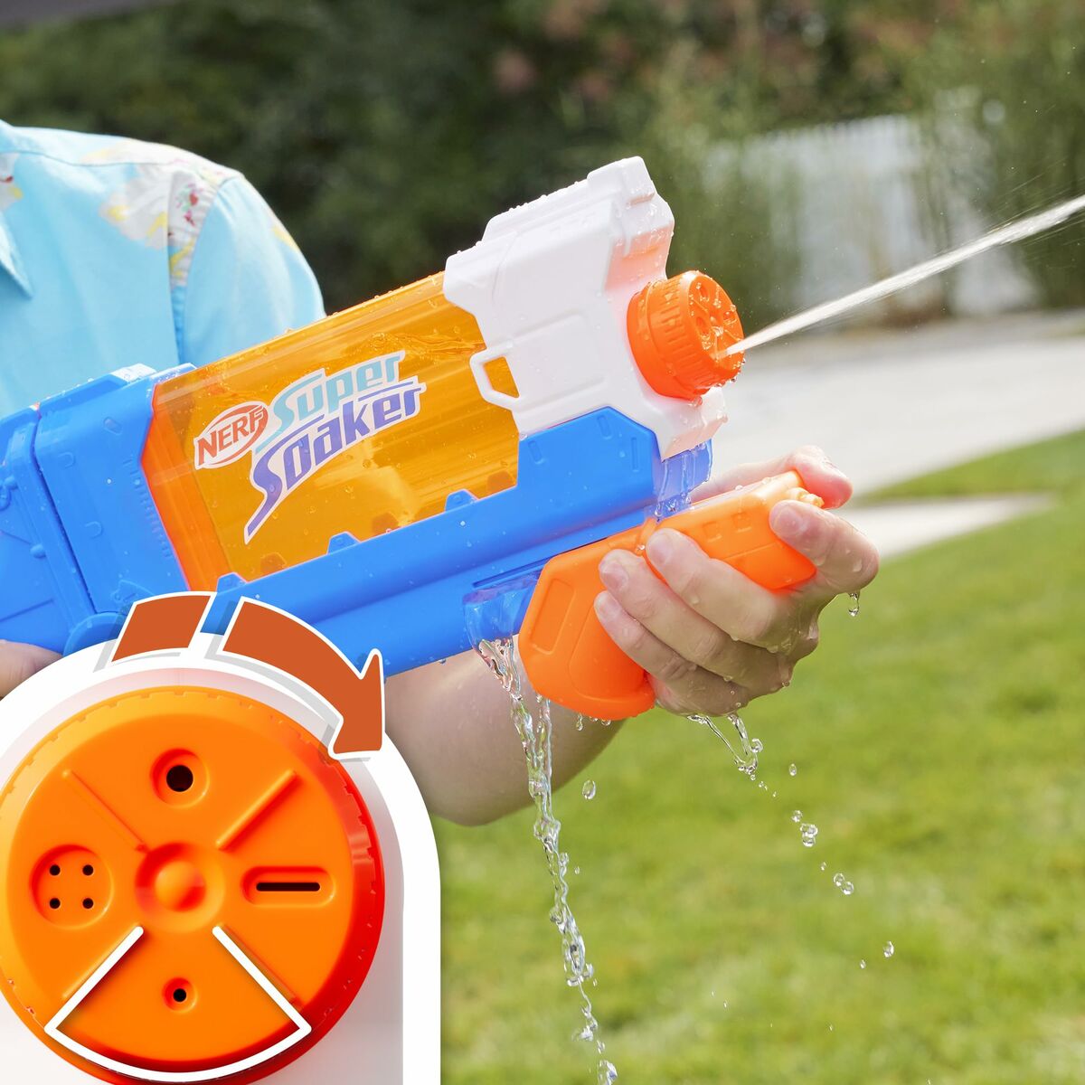 Pistol cu Apă Hasbro Nerf Super Soaker Soa Flip 21,5 x 45 cm - Jucarii si jocuri, În aer liber și sport