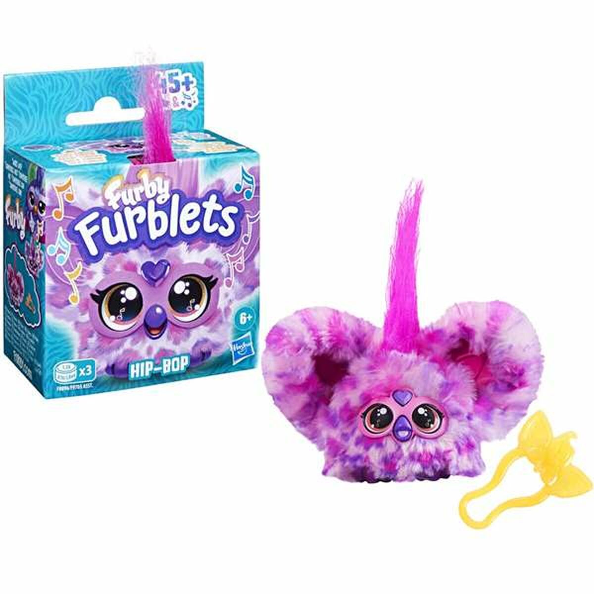 Jucărie de Pluș cu Sunet Hasbro Furby Furblets 12 cm - Jucarii si jocuri, Jucării de pluș