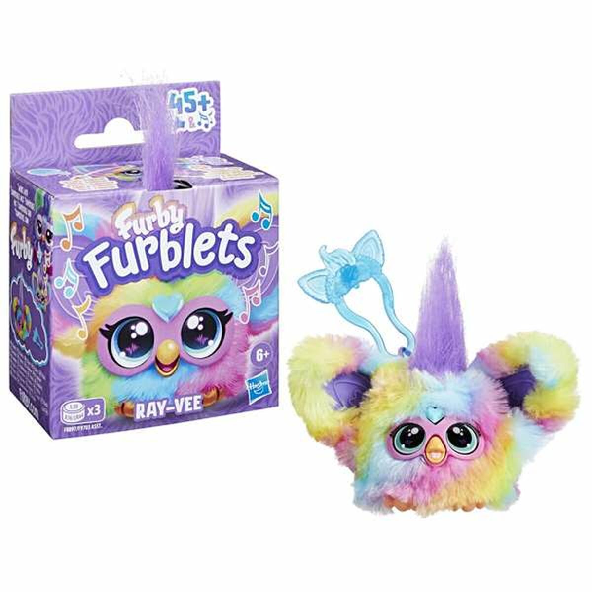 Jucărie de Pluș cu Sunet Hasbro Furby Furblets 12 cm - Jucarii si jocuri, Jucării de pluș