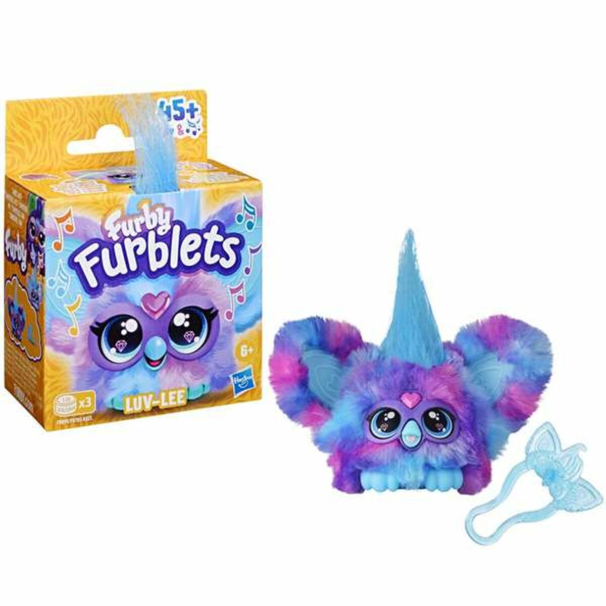 Jucărie de Pluș cu Sunet Hasbro Furby Furblets 12 cm - Jucarii si jocuri, Jucării de pluș