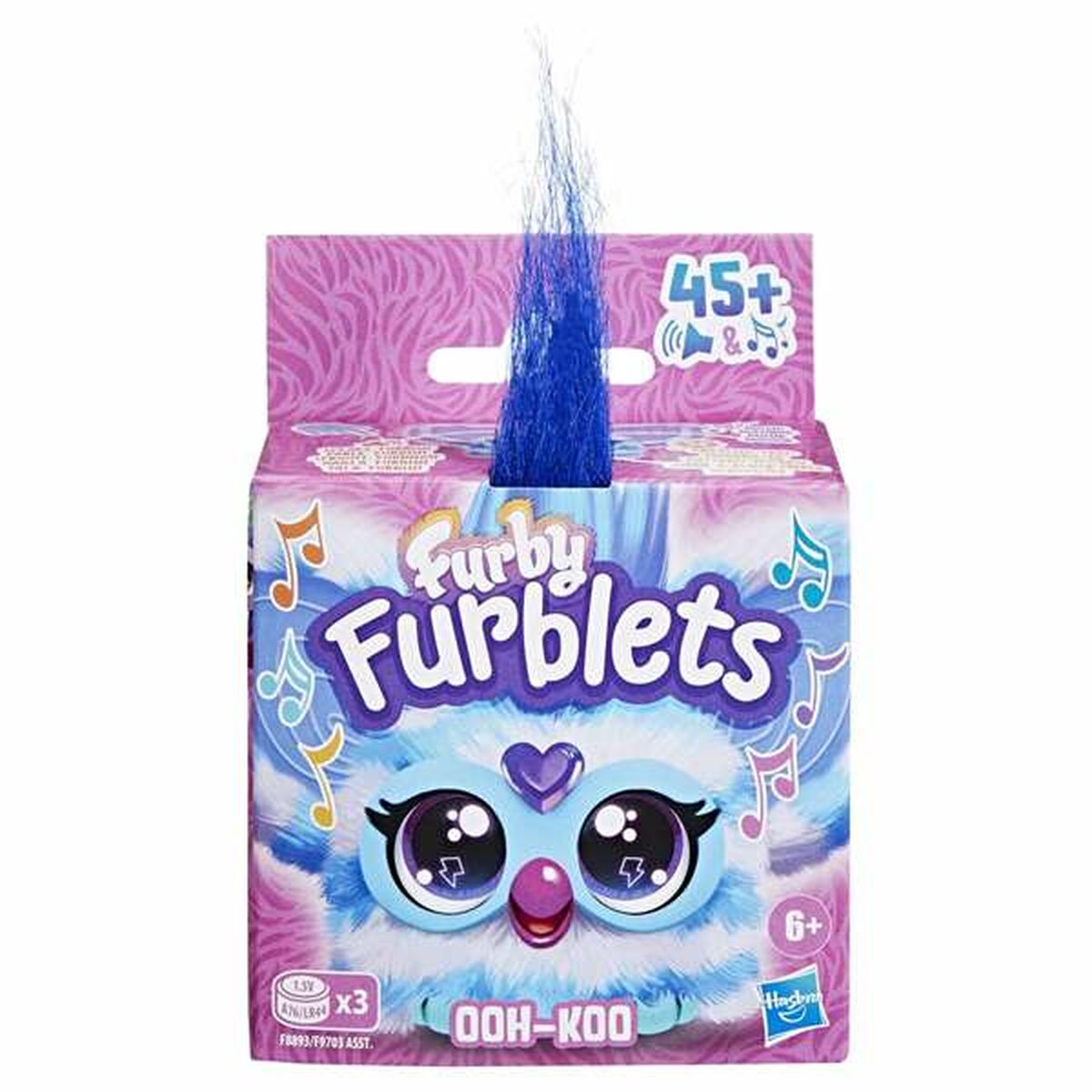 Jucărie de Pluș cu Sunet Hasbro Furby Furblets 12 cm - Jucarii si jocuri, Jucării de pluș