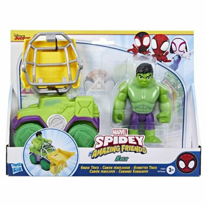 Playset Hasbro Spidey Hulk Wrecker Truck Set - Jucarii si jocuri, Păpuși și figurine