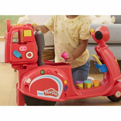 Joc de Plastilină Play-Doh My Pizza Scooter rouge - Jucarii si jocuri, Activități creative