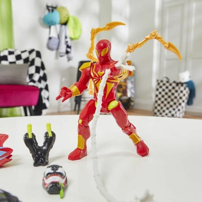Figura îmbinată Hasbro MixMashers Iron Spider Deluxe - Jucarii si jocuri, Păpuși și figurine