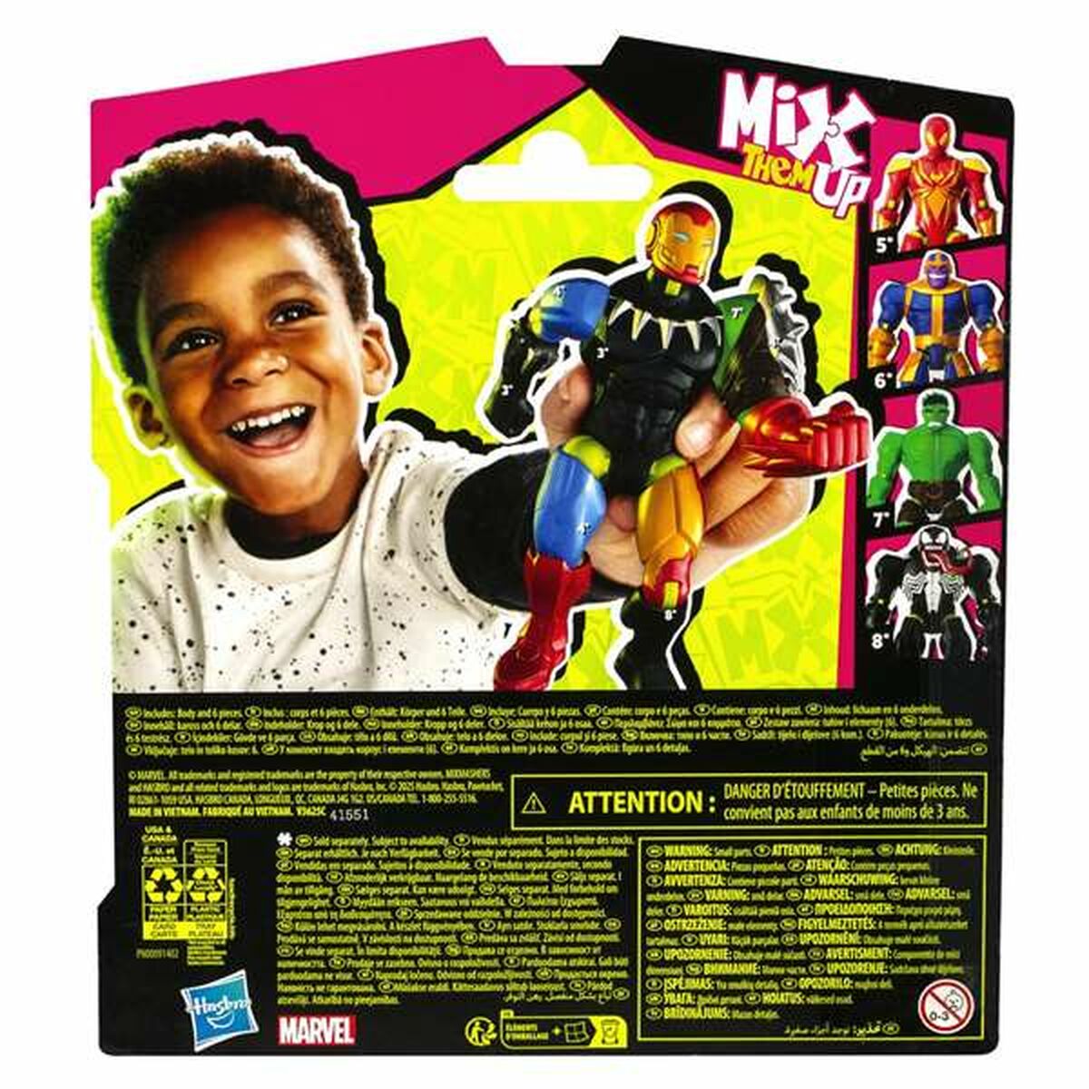 Figura îmbinată The Avengers Mixmashers 12 cm - Jucarii si jocuri, Păpuși și figurine