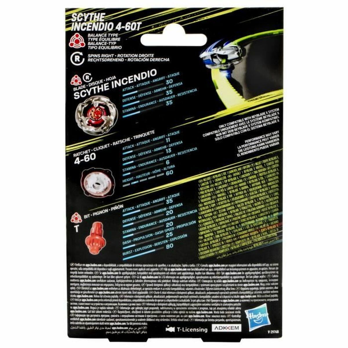 Joc de Îndemânare Hasbro Scythe Incendio 4-60T - Jucarii si jocuri, Jocuri și accesorii