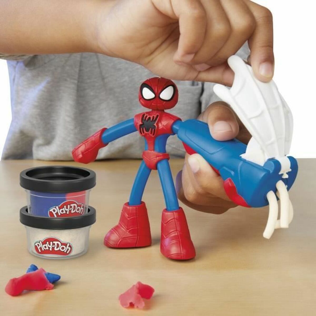 Joc de Plastilină Play-Doh My Web Creator Galben - Jucarii si jocuri, Activități creative