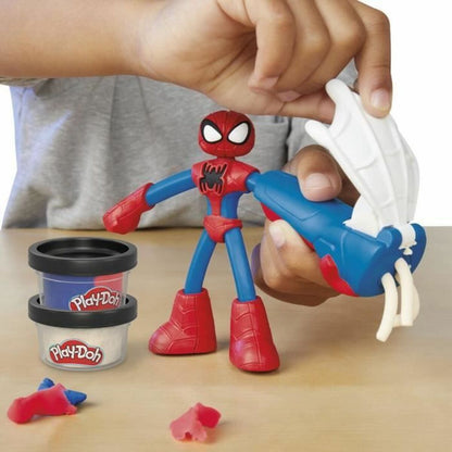 Joc de Plastilină Play-Doh My Web Creator Galben - Jucarii si jocuri, Activități creative