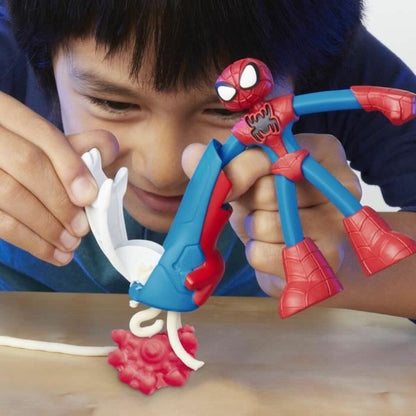 Joc de Plastilină Play-Doh My Web Creator Galben - Jucarii si jocuri, Activități creative
