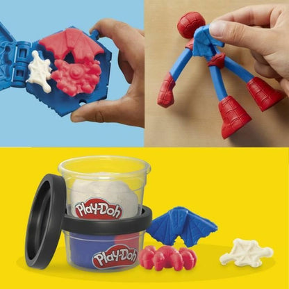 Joc de Plastilină Play-Doh My Web Creator Galben - Jucarii si jocuri, Activități creative