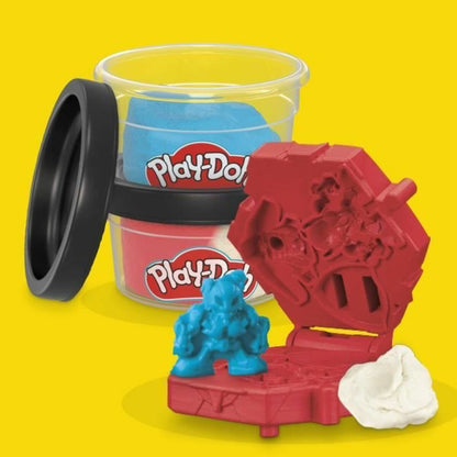 Joc de Plastilină Play-Doh Capitán América Set Stamper Shield Multicolor - Jucarii si jocuri, Activități creative