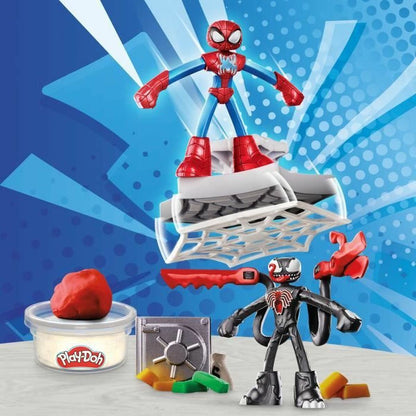 Joc de Plastilină Play-Doh Spider-Man Slash Attack Multicolor - Jucarii si jocuri, Activități creative