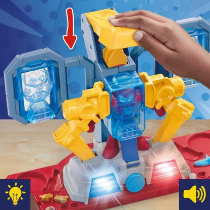 Joc de Plastilină Play-Doh Iron Man Armor Factory Galben - Jucarii si jocuri, Activități creative