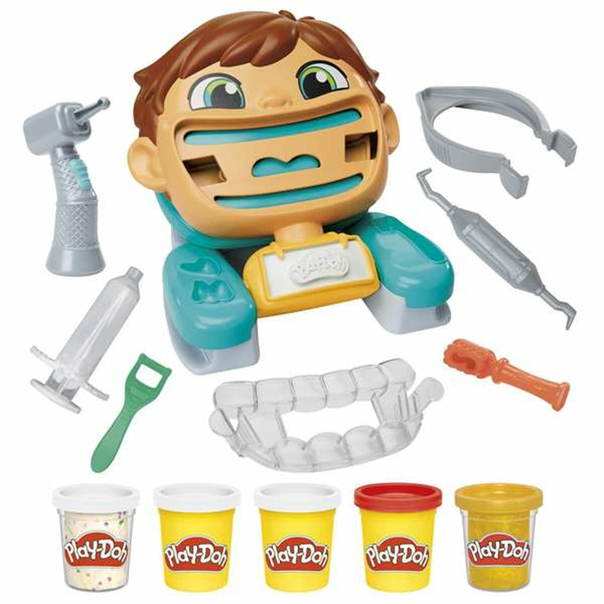Set Dentist Play-Doh Dr Drill Hasbro - Jucarii si jocuri, Activități creative