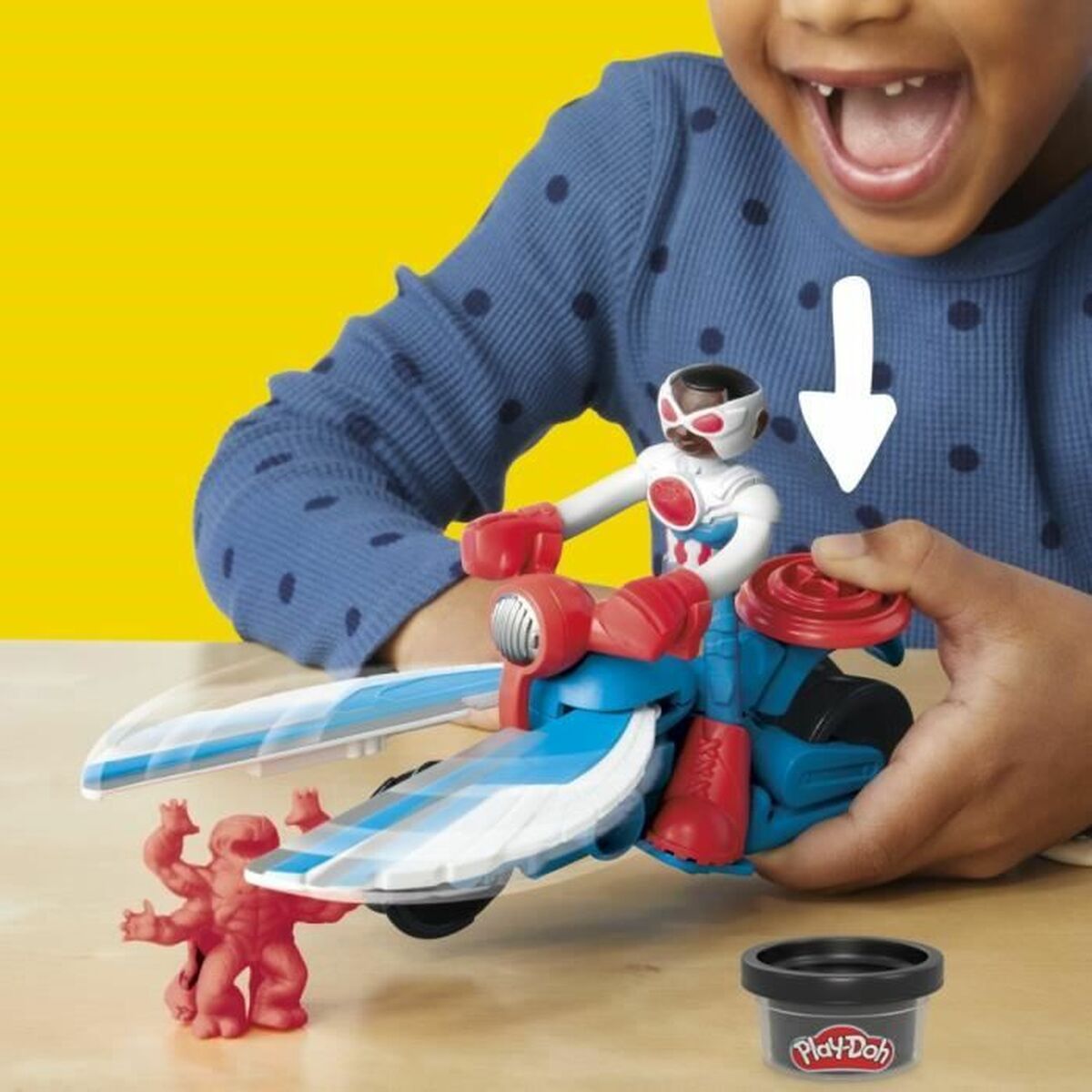 Joc de Plastilină Play-Doh Marvel - Jucarii si jocuri, Activități creative