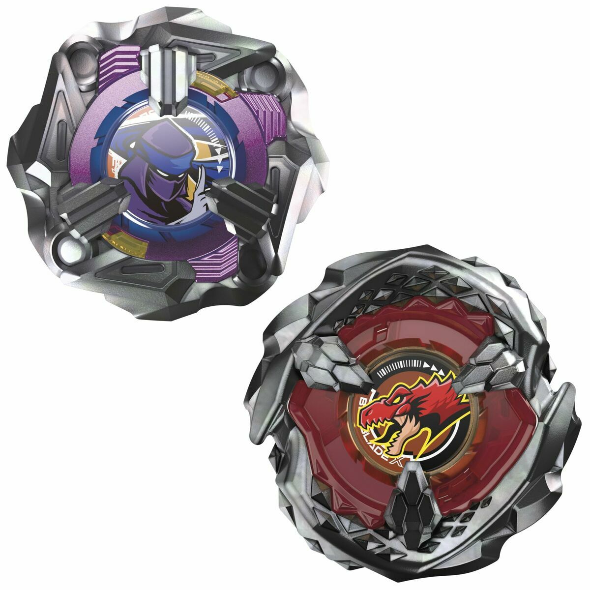 Joc de Îndemânare Hasbro Beat Tyranno 4-70Q y Knife Shinobi 4-80HN 2 Piese 2 Unități - Jucarii si jocuri, Jocuri și accesorii