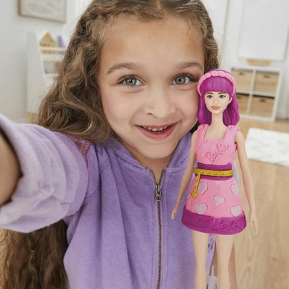 Joc de Plastilină Play-Doh Barbie Hearts & Hair Multicolor - Jucarii si jocuri, Activități creative