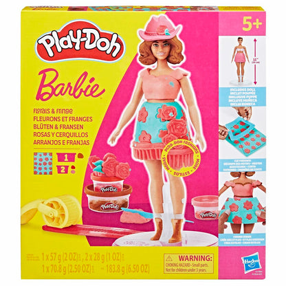 Joc de Plastilină Play-Doh Florals & Fringe Multicolor - Jucarii si jocuri, Activități creative
