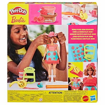 Joc de Plastilină Play-Doh Florals & Fringe Multicolor - Jucarii si jocuri, Activități creative