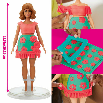 Joc de Plastilină Play-Doh Florals & Fringe Multicolor - Jucarii si jocuri, Activități creative