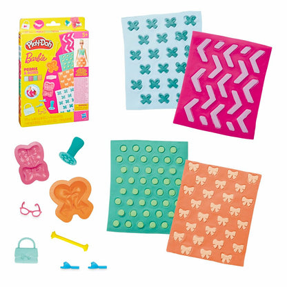 Joc de Plastilină Play-Doh BArbie Pearls & Bows Multicolor - Jucarii si jocuri, Activități creative