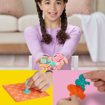 Joc de Plastilină Play-Doh BArbie Pearls & Bows Multicolor - Jucarii si jocuri, Activități creative