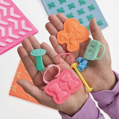Joc de Plastilină Play-Doh BArbie Pearls & Bows Multicolor - Jucarii si jocuri, Activități creative